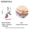 Genuine Copper Charm Luxurious Christmas Stockings Walking Stick Pendants Bead Fits Bracelets DoItYourself Women Delicate Gifts