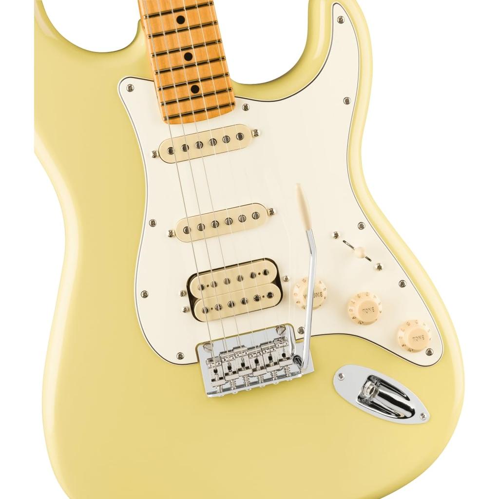 Fender Fender Electric Guitar Player II Maple Hialeah Yellow with Soft Case Stratocaster® HSS, Fingerboard,