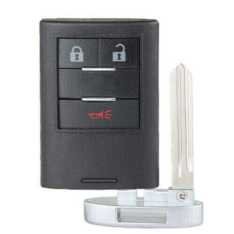 Compatible with KDLK Smart Card (Square) 3-Button 433MHz Electronic 46 Key for SRX, XTS, ATS.