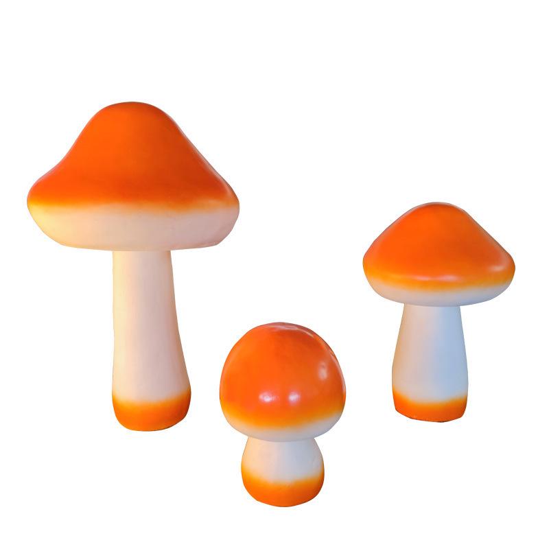 Solar-Powered Waterproof Mushroom Lamp for Outdoor Landscapes