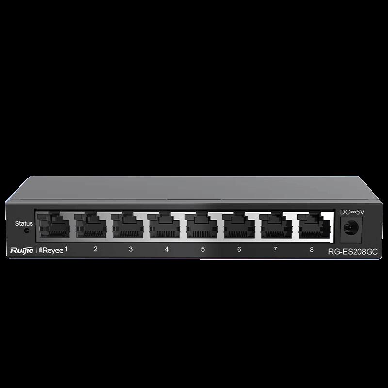 

Ruijie BS208T 8-Port Full Gigabit Managed Network Switch