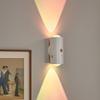 Smart Cat Eye Dual Head Motion Sensor Wall Light With Auto On/Off, 16 RGB Colors, 3M Range For Bedroom Hallway Stairs Magnetic Mount