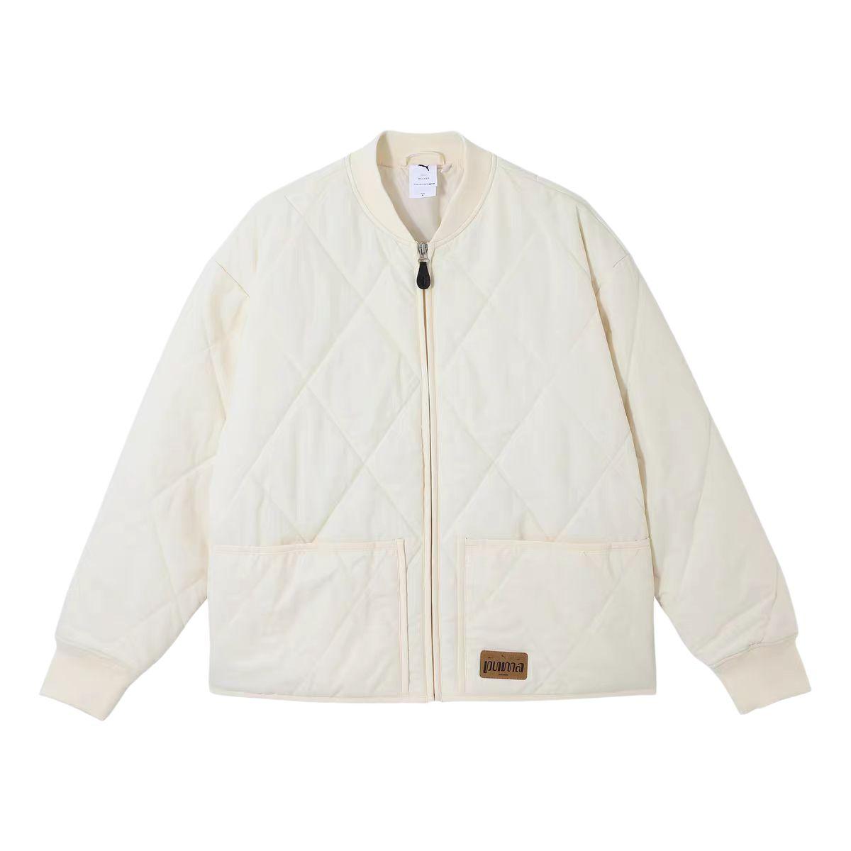 

Puma Retro Reverie Padded Bomber Jacket Unisex Jacket Almond 631173-87 S