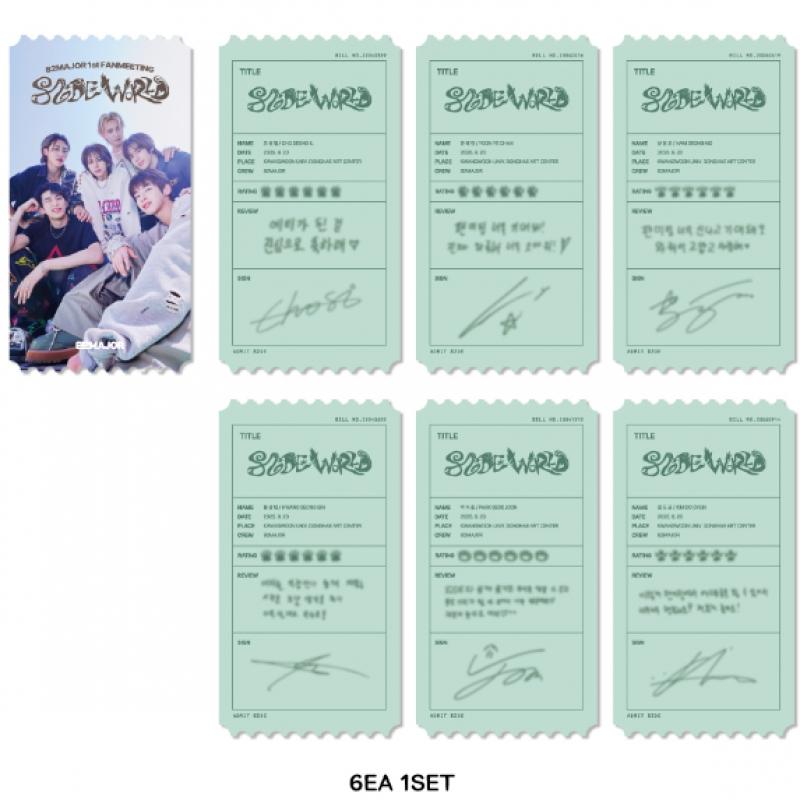 82major 1st Fanmeeting Official Md Photo Ticket Set   05