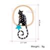 Creative Jewelry, Versatile Personalized Handmade Drip Cat Brooch, Corsage