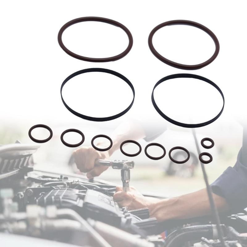 Twin Double Seal Rings Repair Upgrade Kit Compatible for M62TU M62 11361438694 Good Tightness Improve Engine Efficiency