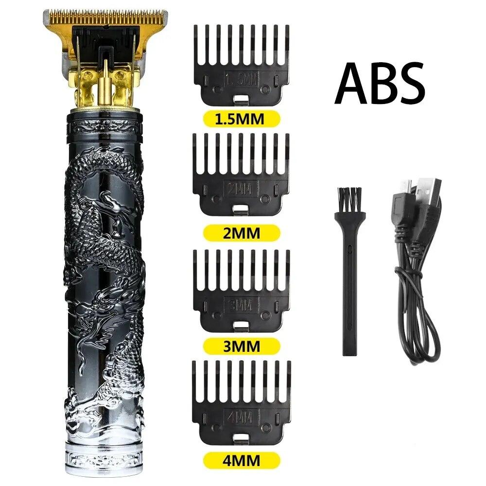 Vintage T9 Electric Cordless Hair Cutting Machine Professional Hair Barber Trimmer For Men Clipper Shaver Beard Lighter