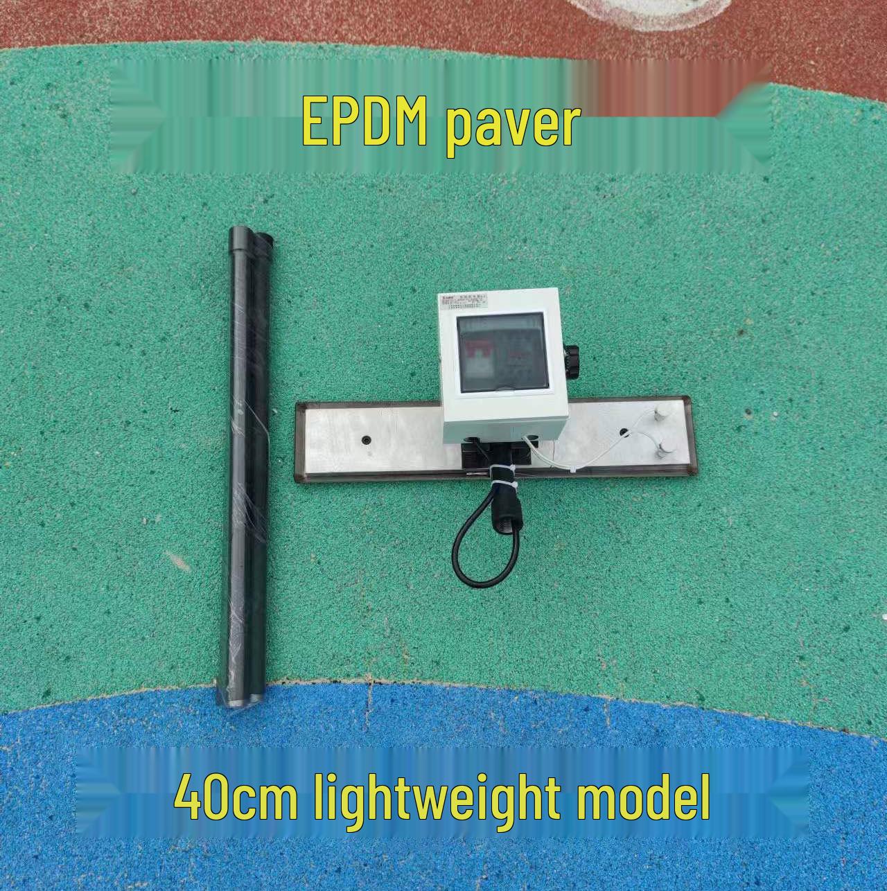 EPDM Electric Ironing Board with Rapid-Heating Trowel and Upturned Plastic Runway Construction Tool for Polishing