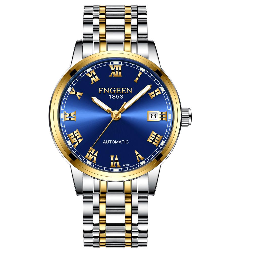 Orologio Meccanico Automatico Impermeabile da Uomo Fenzun 2020 con Calendario Vuoto