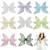 Fairy Wing Costume Elf Angel Butterfly Wings Women Girls Princess Cosplay Halloween Party Dress Up Festival Performance Props