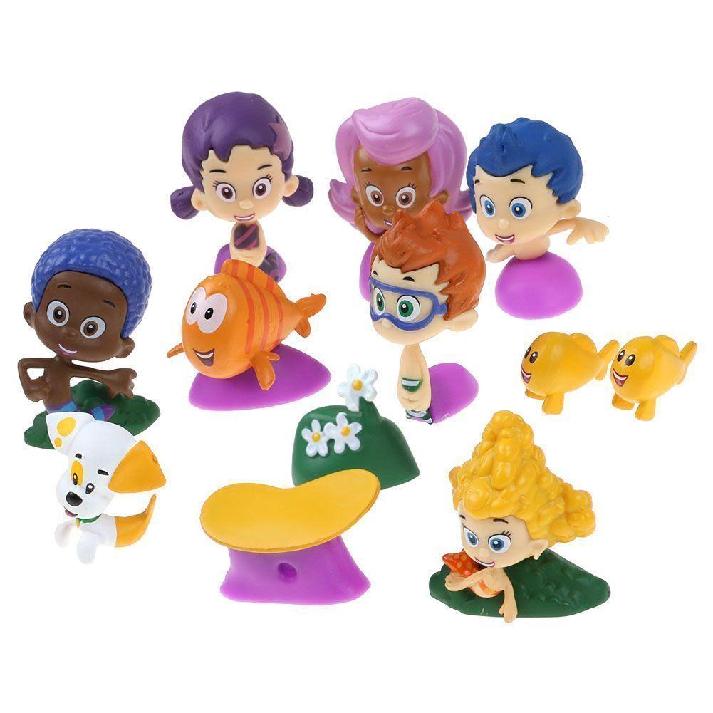 Guppies 12 Figure Set Pvc Toy With Premium Quality And Timeless Design**