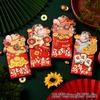 1/5/10pcs Red Envelopes Wedding Luckey Money Packet New Year 2026 Red Lucky Bag Spring Festivl Red Envelope Best Wishes Hongbao