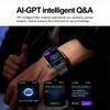 SACOSDING AI Health SmartWatch for Men Women with Flashlight 2.5D UI Voice Bluetooth Call Smart Watch Fitness Tracker