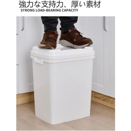 Riuuyyi Rice Storage Container, 20kg/30kg Capacity, with Measuring Cup and Lid, Washable, Insect-Resistant, Moisture-Resistant, Airtight, for Rice, Be