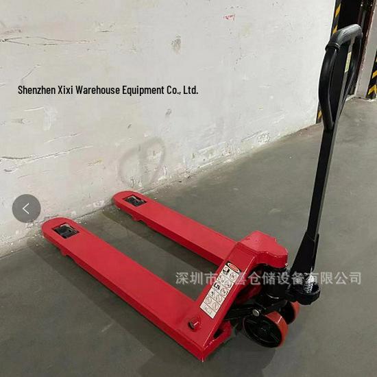 Heavy-Duty Manual Hydraulic Pallet Truck, 5-10 Tons Capacity