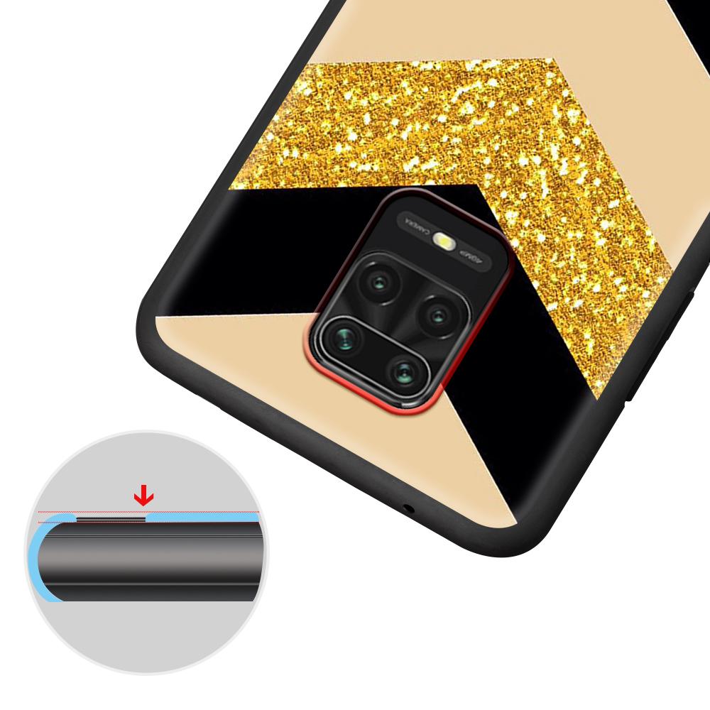 Fashion Pink Marble Case for Xiaomi Redmi Note 9S 9 8 10 11 Pro 9C 9A 7 8T 7A 8A 6A 6 10S Black Soft Silicone Phone Cover Coque