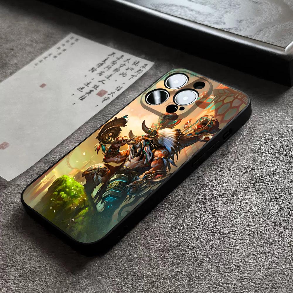 W-World Of W-Warcraft W-Wow Phone Case For 17 Pro Max For Iphone 14 16 Pro Max 12 15 11 13 Pro Xr X Xs 8 7 Plus Back Cover