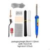 Soldering Iron Kit Repair Quick Heating Digital Display 220V Welder Tools for Canoe Home