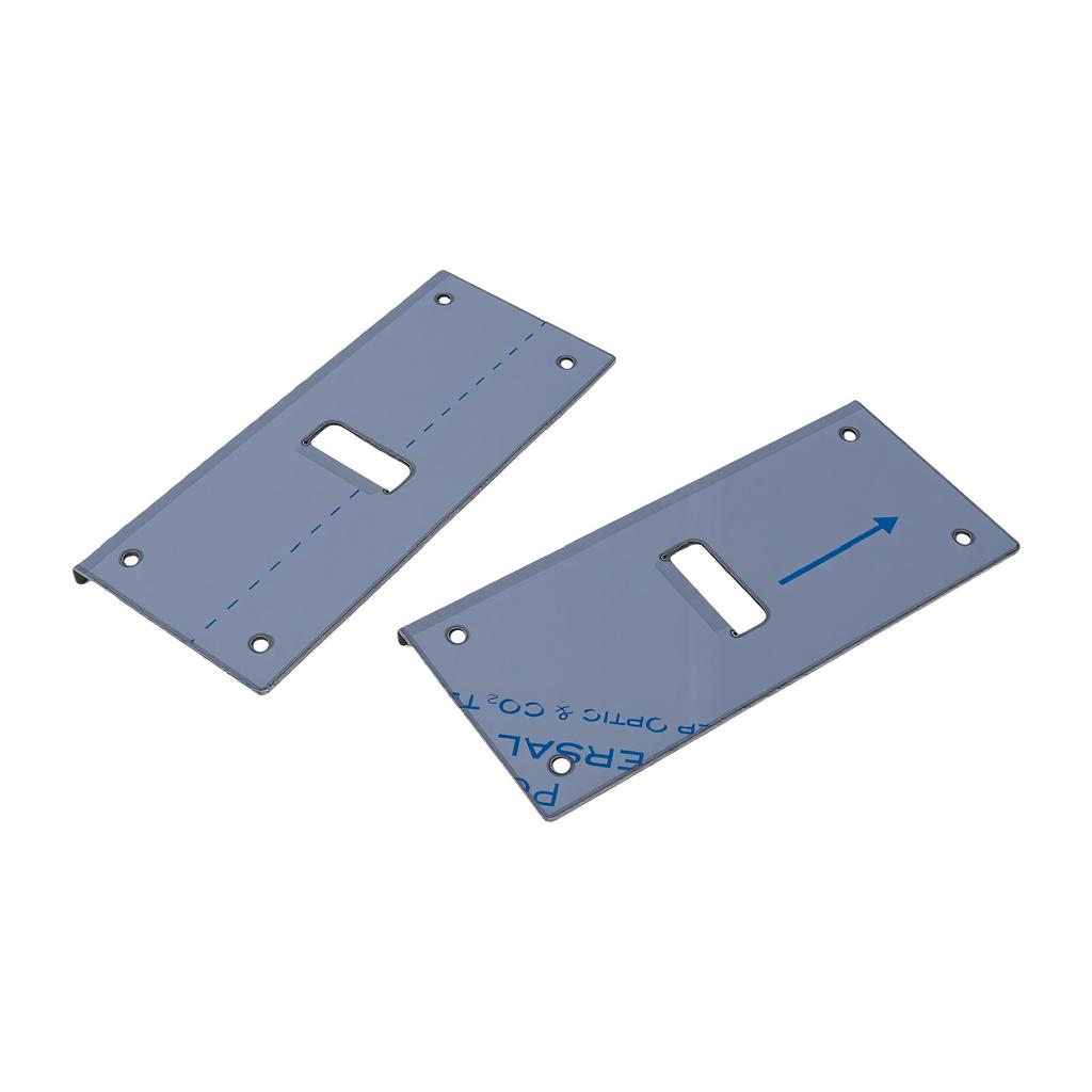 Mailbox Post Extender Brackets, 304 Stainless Steel Hvy Duty for 4x4