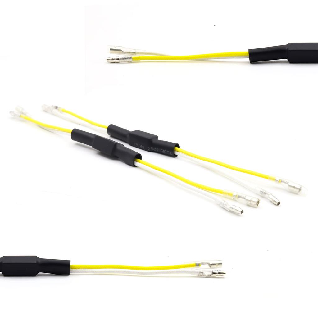 Aoling Turn Signal Relay for Motorcycles, High Fla Prevention Resistor, 12 V, 5 W,