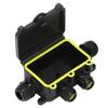 Junction Box IP68 Water Proof 6 Way Electrical Wire Junction Box for Outdoor Street Lights