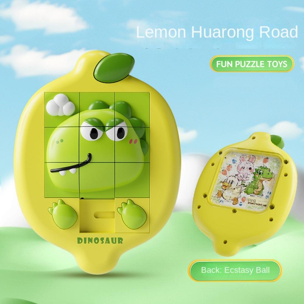 

Simulation Huarong Road Sliding Puzzle Handheld Games 3D Puzzle Board Preschool style C