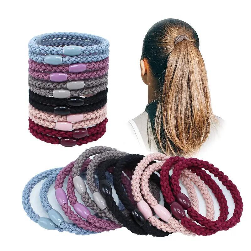 Sada vysoce elastických gumiček do vlasů: Copánkové gumičky a čelenky