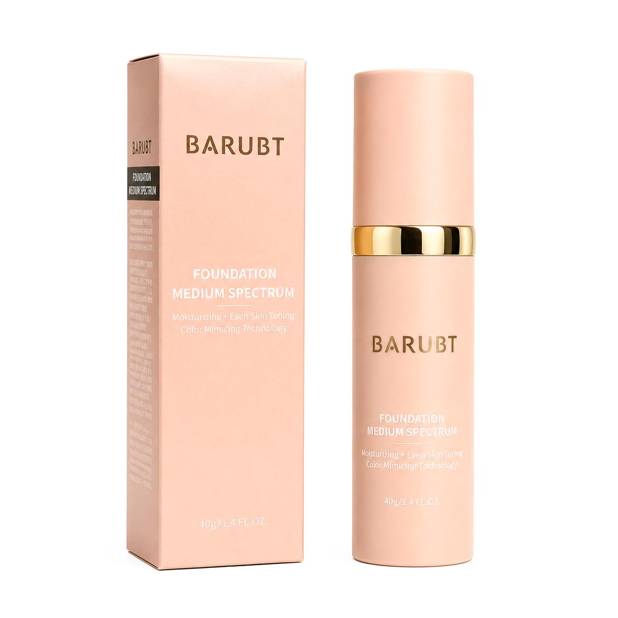 4 In 1 Color Changing Foundation Cream 40G Ultra Lightweight Natural Tone Powerful Concealer For Daily Facial Makeup 1 bottle