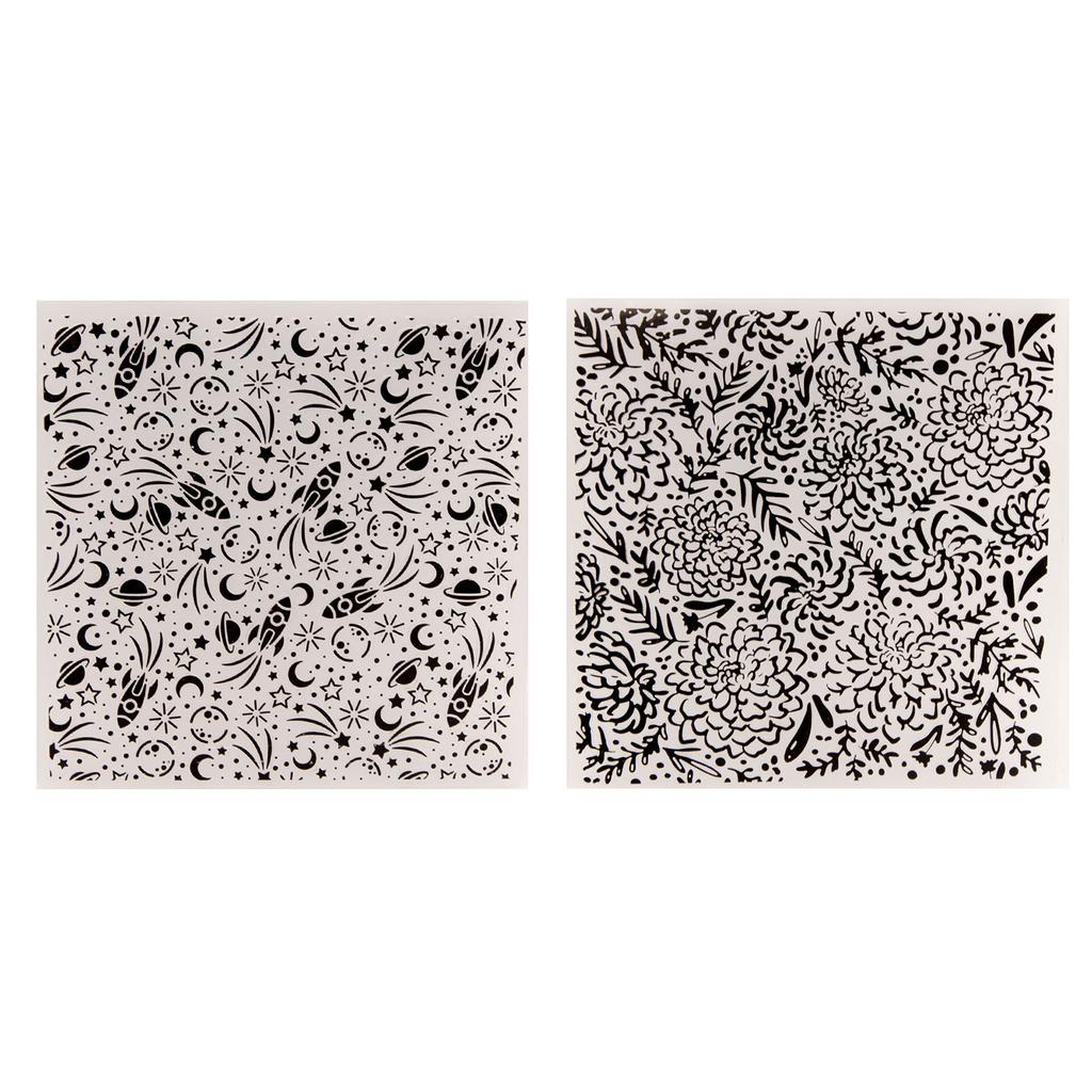 Plastic Embossing Folder Flower Template for DIY Scrapbooking Craft Photo Album Card Making Stamp Stencil Printing Clamp