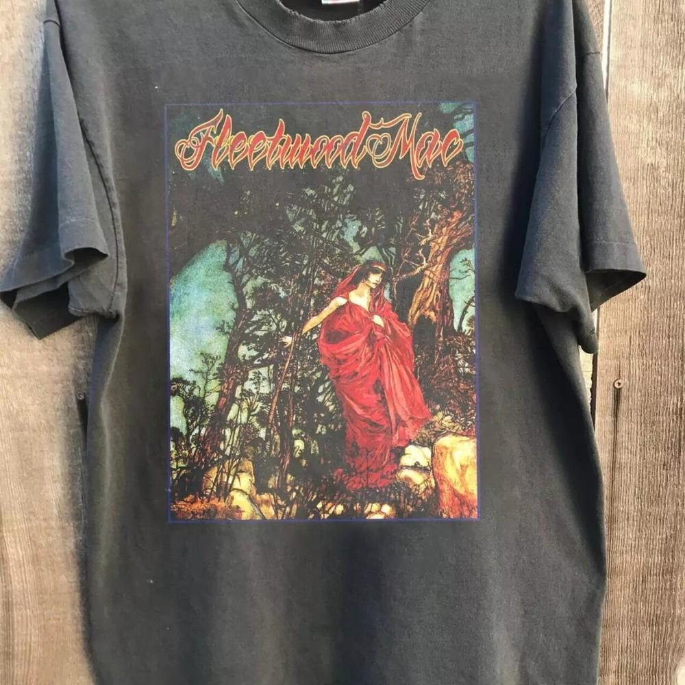 

Fleetwood Mac Band Charcoal Unisex Short Sleeve Unisex Tshirt Reprint S-5XL Unisex T-Shirt XXXXL