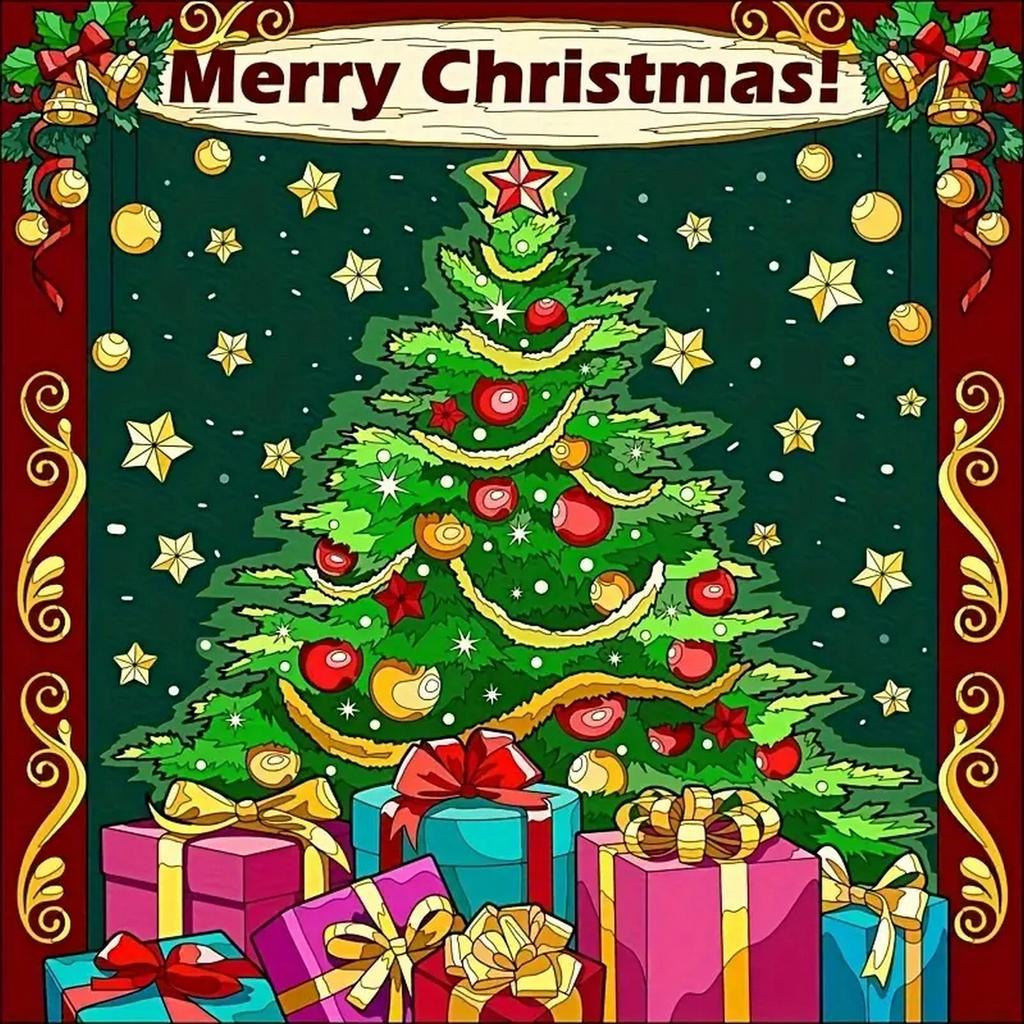 DIY Full Round Diamond Painting Cross Stitch Merry Christmas Santa Claus Snowman Home Decoration Arts Diamond Painting 5d Diamond Art Painting