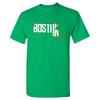 Boston Basketball State Outline - Unisex Sports Team Pride T-Shirt - Irish Green