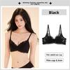 Sexy Sweet Lace Soft Underwire Bra, Small Bust Push Up Nipple Coverage Breathable Shaping Women Bra
