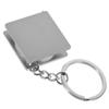1Pcs 1M Metal Tape Measure Keychain Mini Retractable Measuring Tool High Precision Portable for Daily Outdoor Tasks