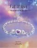 Zhenrong 925 Silver Heart Bracelet with Purple & White Diamonds
