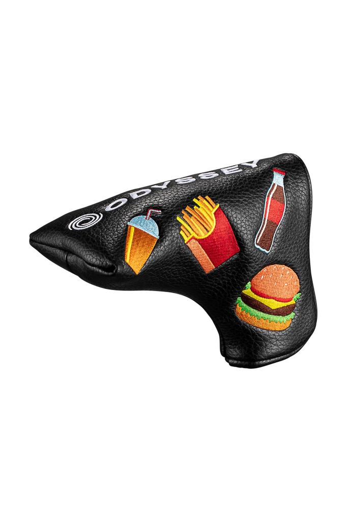 Odyssey Putter Headcover F BLADE USA BLK 26 Pin Schwarz Unisex (Putter Headcover, Typ)