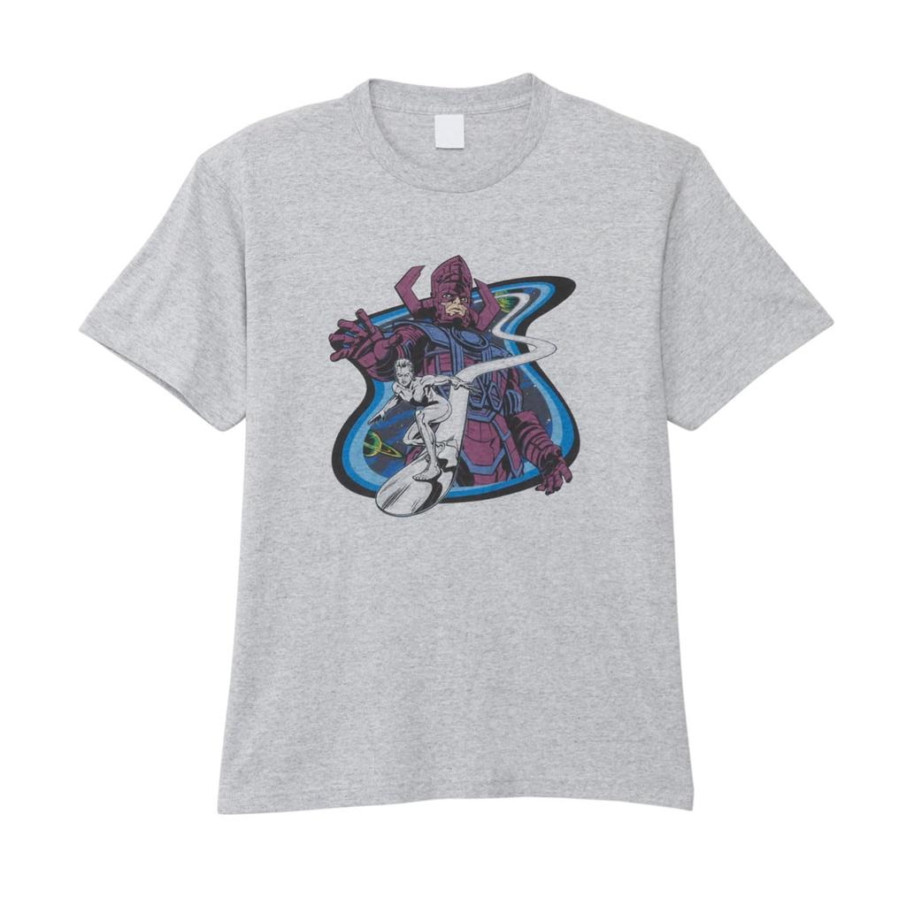 Small Planet Fantastic Four Galactus T-Shirt, Size M, Heather Gray