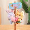 Animal Zootopia Sweet Plush Keychains Featuring Judy And Nick Perfect For Occasion Any