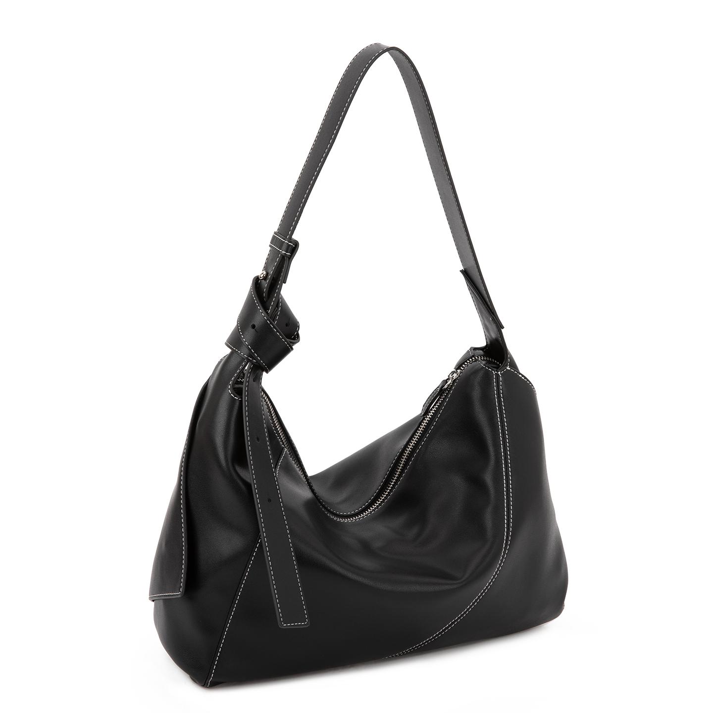 VENOF Новые женские сумки 2024 года - Универсальные сумки и сумки через плечо для осени и зимы, женские школьные сумки кроссбоди m чёрный