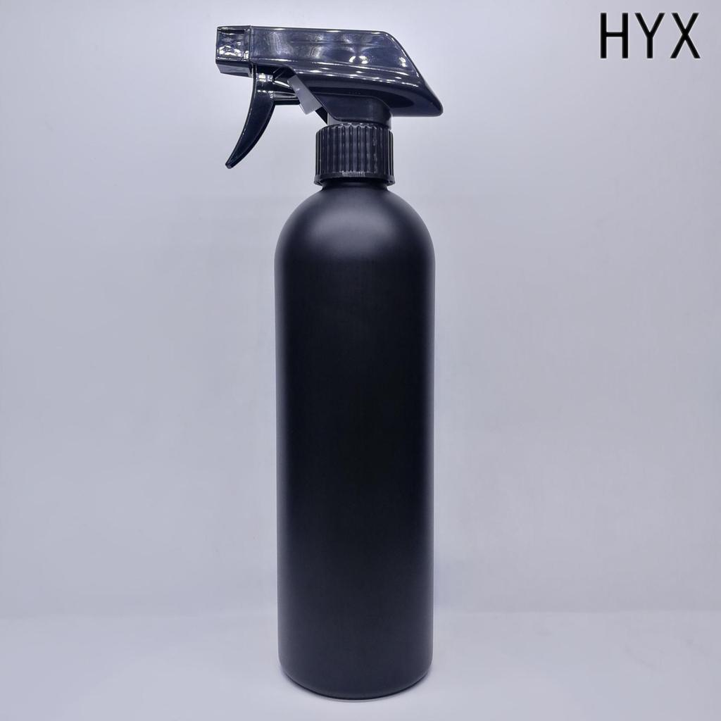 500ml Hand-Pump Kitchen Oil Stain Cleaner - Black Plastic Bottle