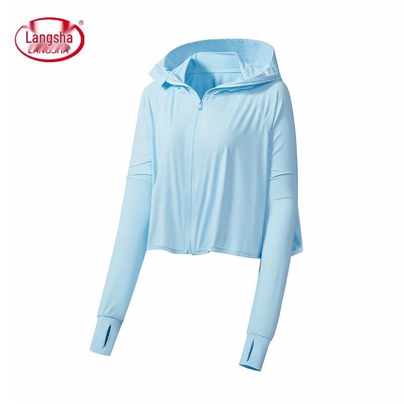 LangSha Women s Ice Silk UV Protection Sun Hoodie M