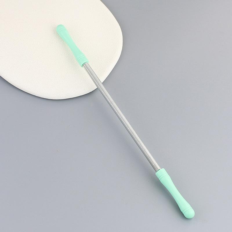 

Удалитель волос на лице для женщин. Удалите нежелательные волосы на верхней губе, подбородке, лице или шее. Пружина U-образной формы для неприглядных волос зелёный