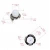 SR602 Motion Sensory Detector Module Pyroelectric Kit Sensory Switcher Human Body Sensory Module Low Power Consumption