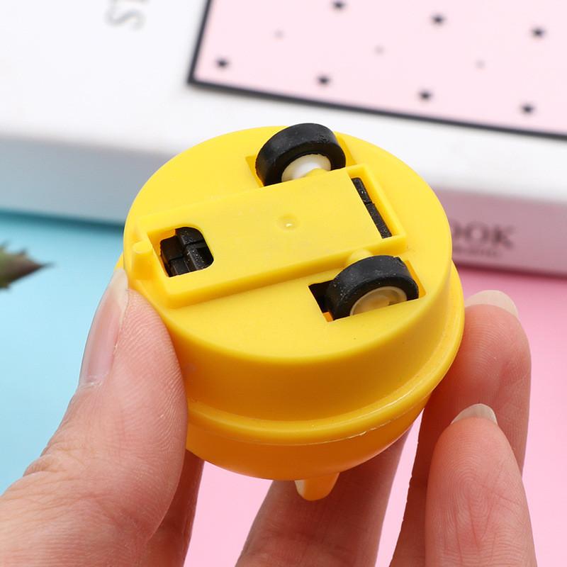 Childrens Cartoon Push Car Toy With Retro Pull Back Mechanism For Developmental Play