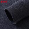 Hengyuanxiang Men's 100% Pure Wool Turtleneck Sweater