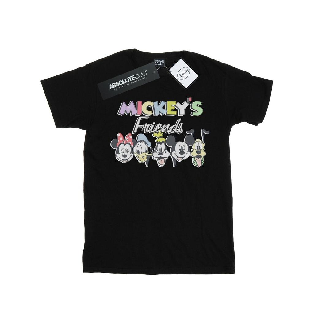 Disney Mens Mickey Mouse Friends Faded Nostalgia T-Shirt