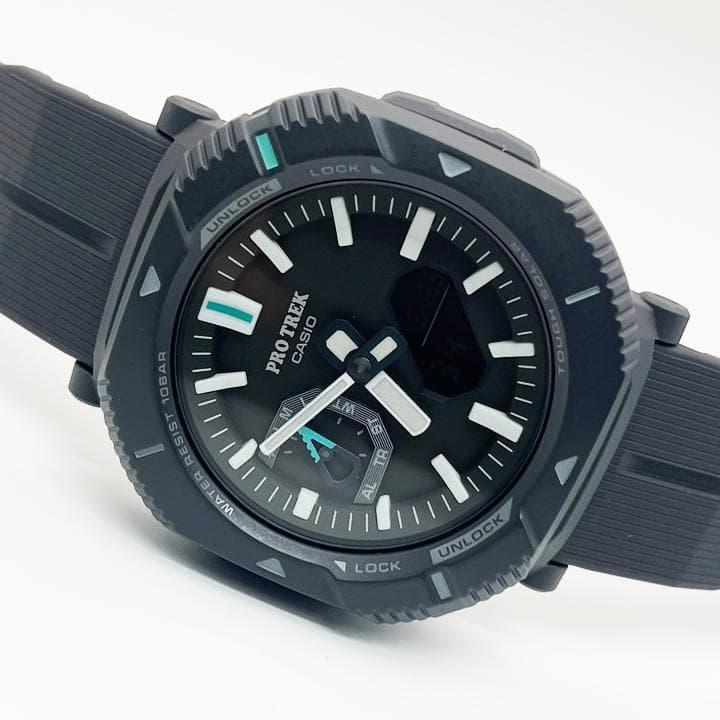 Used Casio PROTREK Solar HikerLine Black PRJ-B001