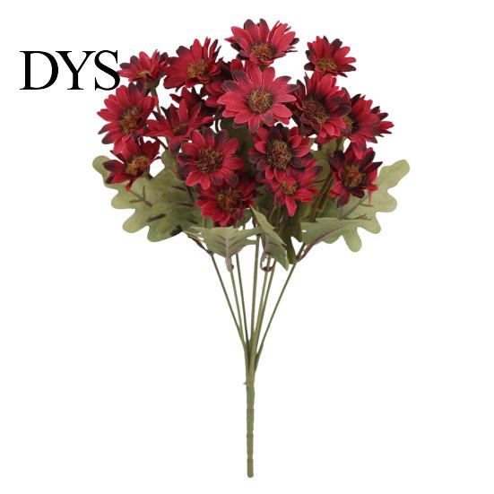 Reusable Artificial Floral Centerpieces Daisy Flowers, Realistic Plastic Arrangements, Faux Flower Bouquet, Lifelike Flowers for Home Decor