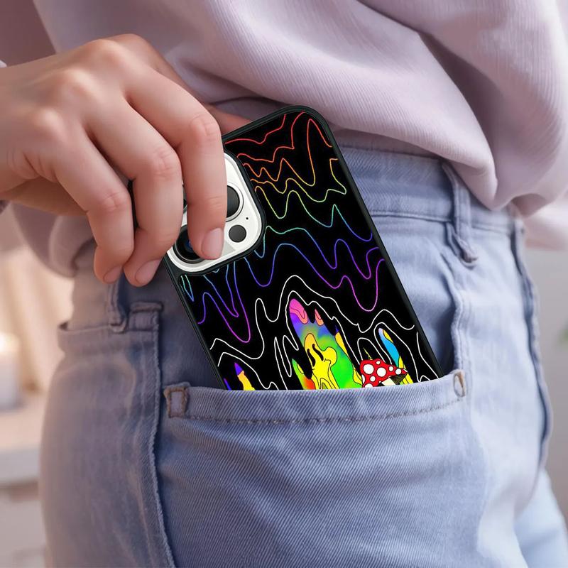 Magic Trippy Psychedelic Art Phone Case For iPhone 17 Air 15 16e 14 13 Pro Max Coque 12 11 Pro Max PLUS cover