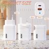 30W Multi-Port USB-C & USB Super Fast Charger with Global Plug Support